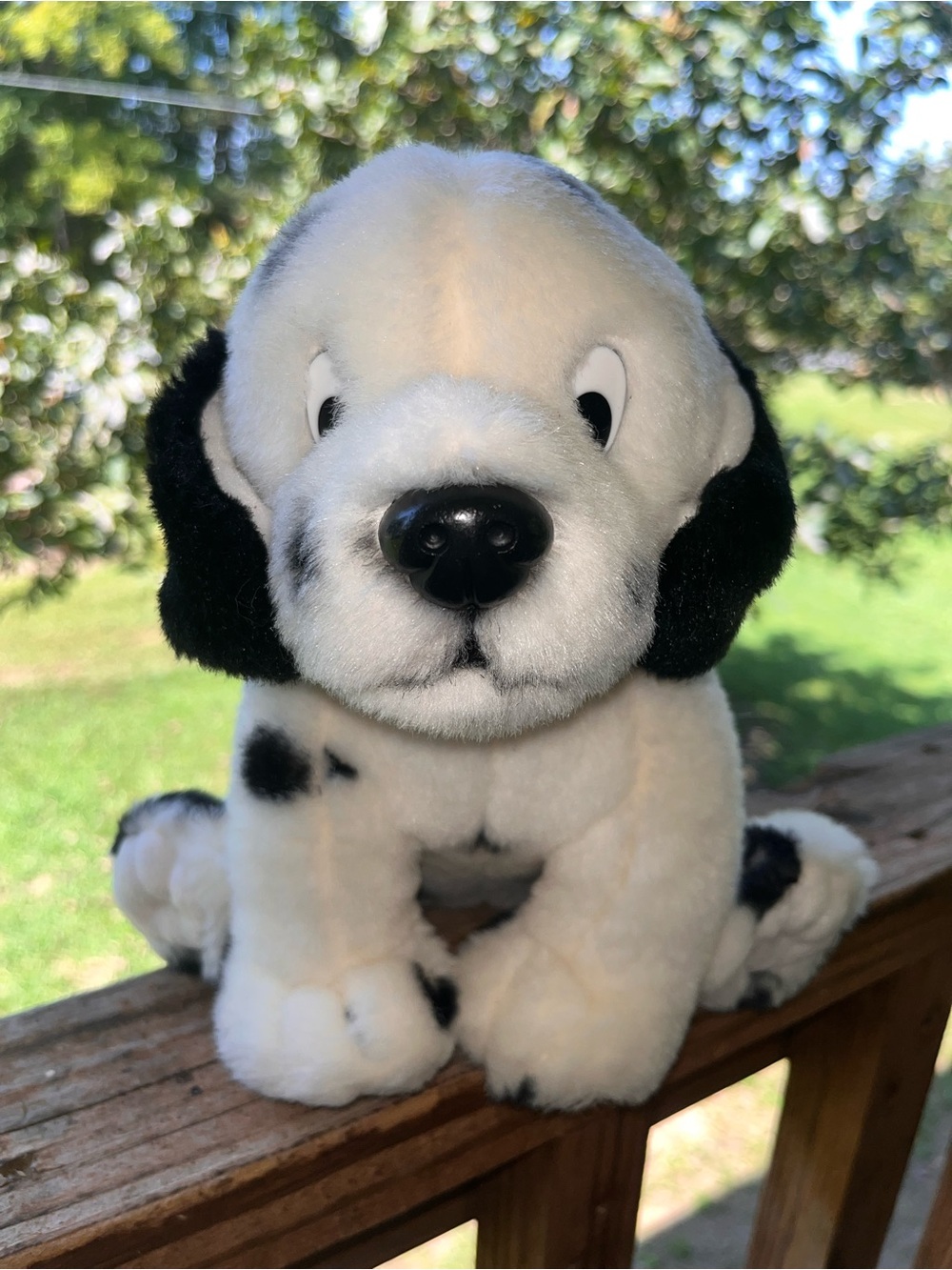 Vintage Dalmatian plush stuffed animal